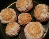 梅だれで頂く!!柔ら〜か♡椎茸の肉詰め♡作り方6写真