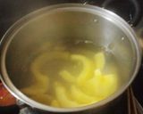 箸休め：糸瓜（そうめんカボチャ）の酢の物作り方1写真