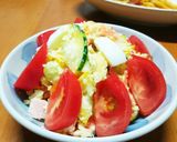 ズッキーニの彩りポテトサラダ作り方4写真