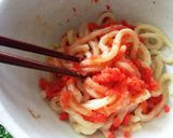 簡単ランチ＊濃厚明太子うどん＊作り方3写真