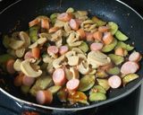 夏のもぎたて自家菜園夏野菜のパスタ✨❗作り方10写真