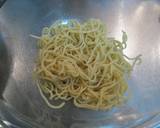 チャンポン麺でかた焼きそば作り方1写真