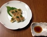 白ゴーヤの肉詰めごま焼き作り方7写真