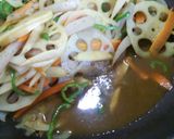 根菜トリオをカレー味で！作り方8写真