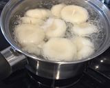 材料2つで超簡単*豆腐白玉作り方6写真