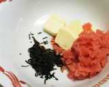 うま❕エリンギとたらこのかさ増しパスタ♥作り方1写真