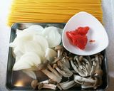 別茹で生クリ不要！たらこクリームパスタ♡作り方1写真