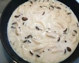 別茹で生クリ不要！たらこクリームパスタ♡作り方3写真