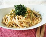 別茹で生クリ不要！たらこクリームパスタ♡作り方8写真