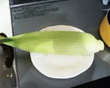 皮ごとレンチン♪楽々とうもろこしのゆで方作り方1写真