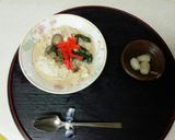 血管プラークダイエット食459（豆乳粥）作り方2写真