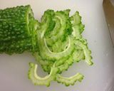 ゴーヤの豚しゃぶサラダ作り方1写真