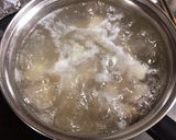鳥もも肉と豆腐のお汁作り方2写真