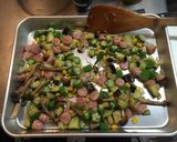 HM×フライパンで夏野菜ケークサレ作り方7写真