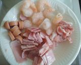 野菜たっぷりほうれん草入りお好み焼き作り方4写真