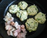 野菜たっぷりほうれん草入りお好み焼き作り方5写真