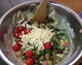 HM×フライパンで夏野菜ケークサレ作り方9写真