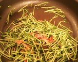 豆苗のおかか炒め作り方3写真