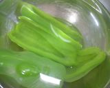 き～んと冷して☆ピーマンのツナ詰めサラダ作り方1写真