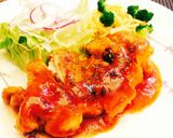 柔らかジューシーチキンチャップ作り方9写真