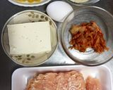 キムチ入り〜ふわっ、豆腐ハンバーグ〜作り方1写真
