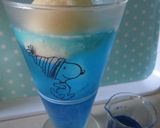 ☆ブルークリームソーダ＆アイスクリーム☆作り方9写真