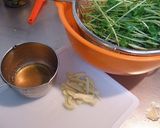 簡単中華☆豆苗のニンニク炒め！作り方1写真