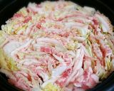 やみつきキムチ鍋♡豚肉と白菜ミルフィーユ作り方1写真