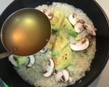 旦那レシピ㉘アボカドときのこのリゾット作り方5写真