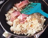 簡単おつまみ♡お弁当♡えのきベーコン作り方3写真
