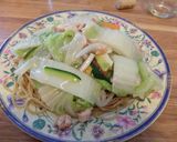 中華麺風・魚貝のあんかけ焼きそば作り方10写真