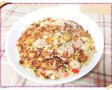 残り冷ご飯イタリアン★ライスピザ作り方4写真
