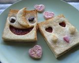あなたのハートにキュン♡トースト～作り方7写真