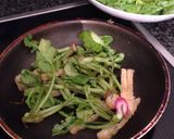 二十日大根菜の煮びたし作り方1写真