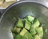 和のアボカドココット＊味噌漬け豆腐＊作り方4写真