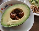 赤貝缶といちじく入りアボカドココット作り方3写真