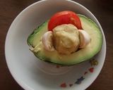 スイートポテトとトマトのアボカドココット作り方4写真