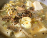 さんま缶で簡単に☆豆腐とやさしい卵とじ作り方5写真