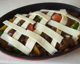 ランチは簡単！稲庭饂飩カレーチーズ焼き♪作り方6写真