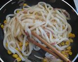カルボ☆なうどん作り方4写真