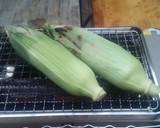 簡単ＢＢＱ！！とうもろこし丸焼き作り方1写真