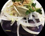 万能タレでつくる茄子のごま酢かけ作り方5写真
