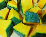 タイ風カボチャの煮物作り方1写真