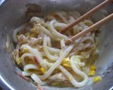カルボ☆なうどん作り方5写真