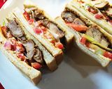 照り焼きチキンサンド作り方10写真