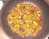 茄子とオクラと挽き肉丼作り方6写真