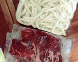 ♡肉うどん♡作り方1写真