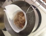 ソーキそば風　スープパスタ（手打ち麺）作り方4写真