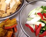 厚揚げと野菜のオイスター炒め作り方1写真