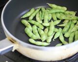 【冷凍野菜】枝豆のフライパン蒸し焼き作り方4写真
